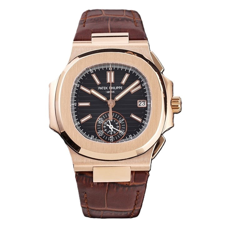 Patek Philippe Nautilus 5980R Black Leather