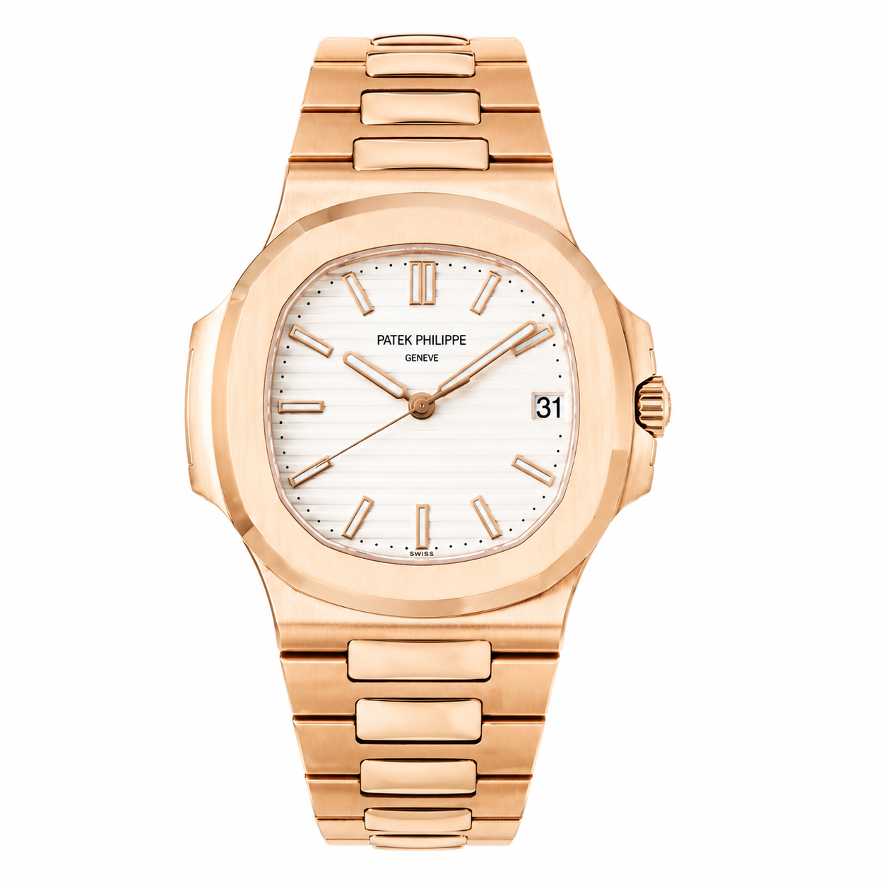 Patek Philippe Nautilus "Rose Gold White"