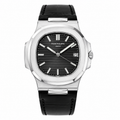 Patek Philippe Nautilus "Leather Steel Grey"