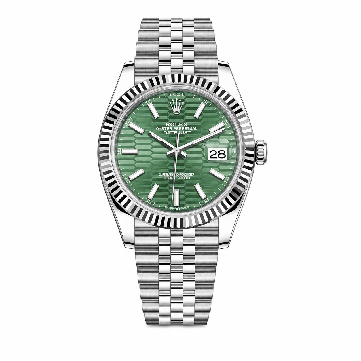 Rolex Datejust 41 "Mint Green Motif"