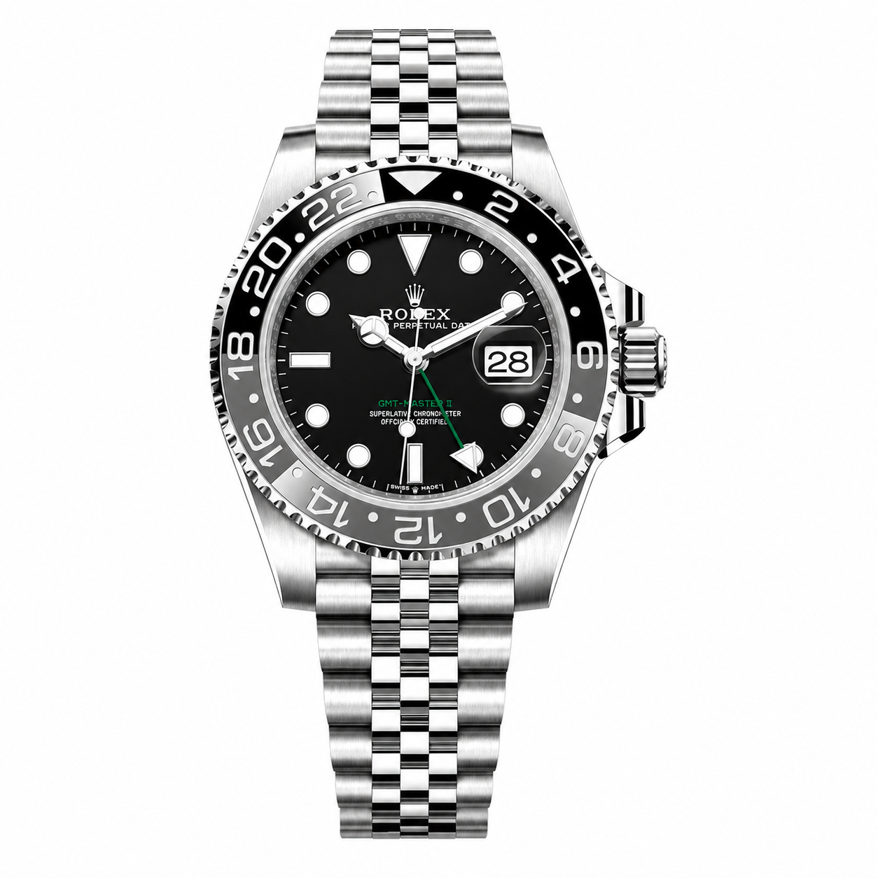 Rolex GMT-Master II "Black Bezel" 41mm Jubilee