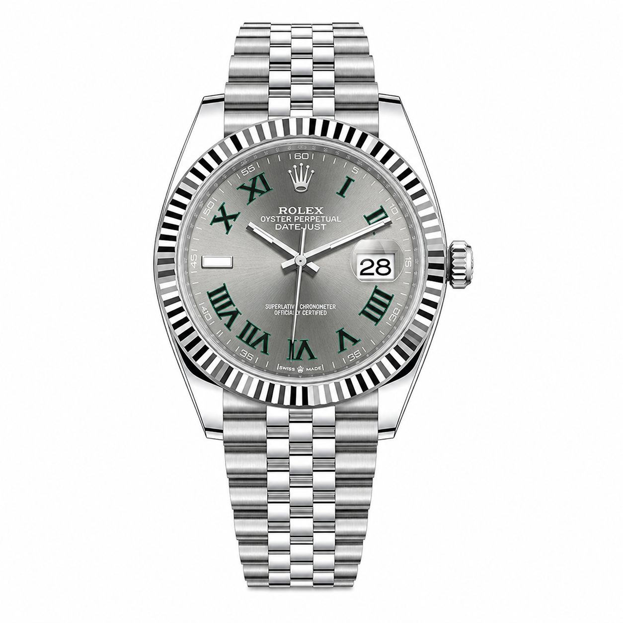 Rolex Datejust 41 "Wimbledon Steel"
