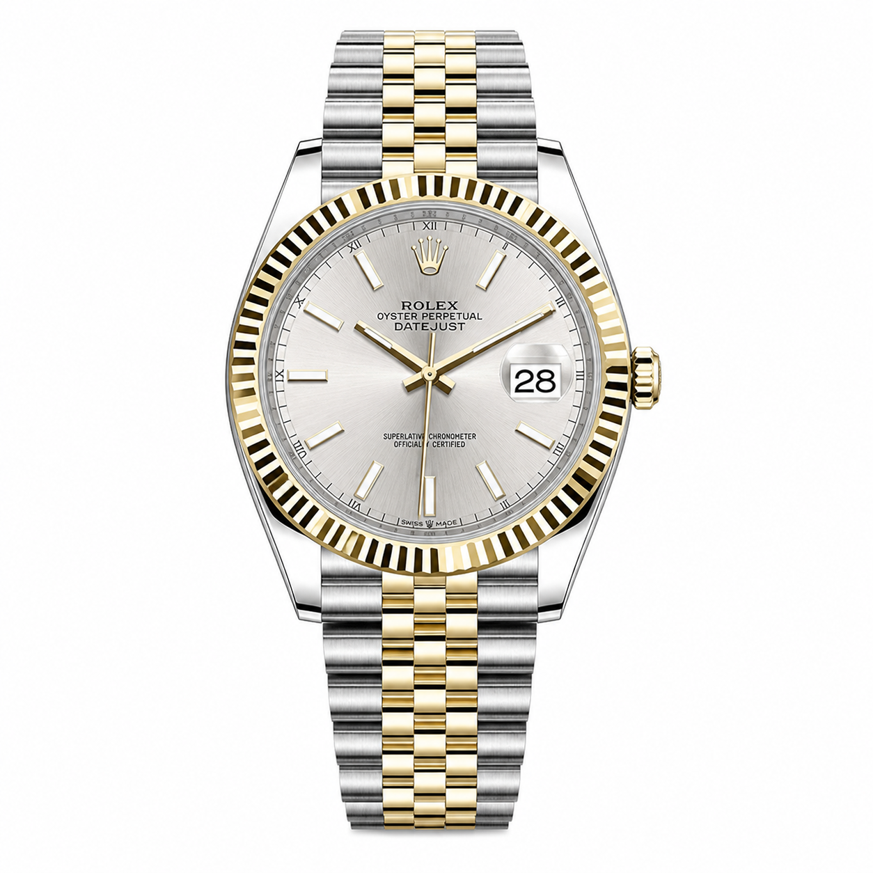 Rolex Datejust 41 "Silver Yellow Gold"