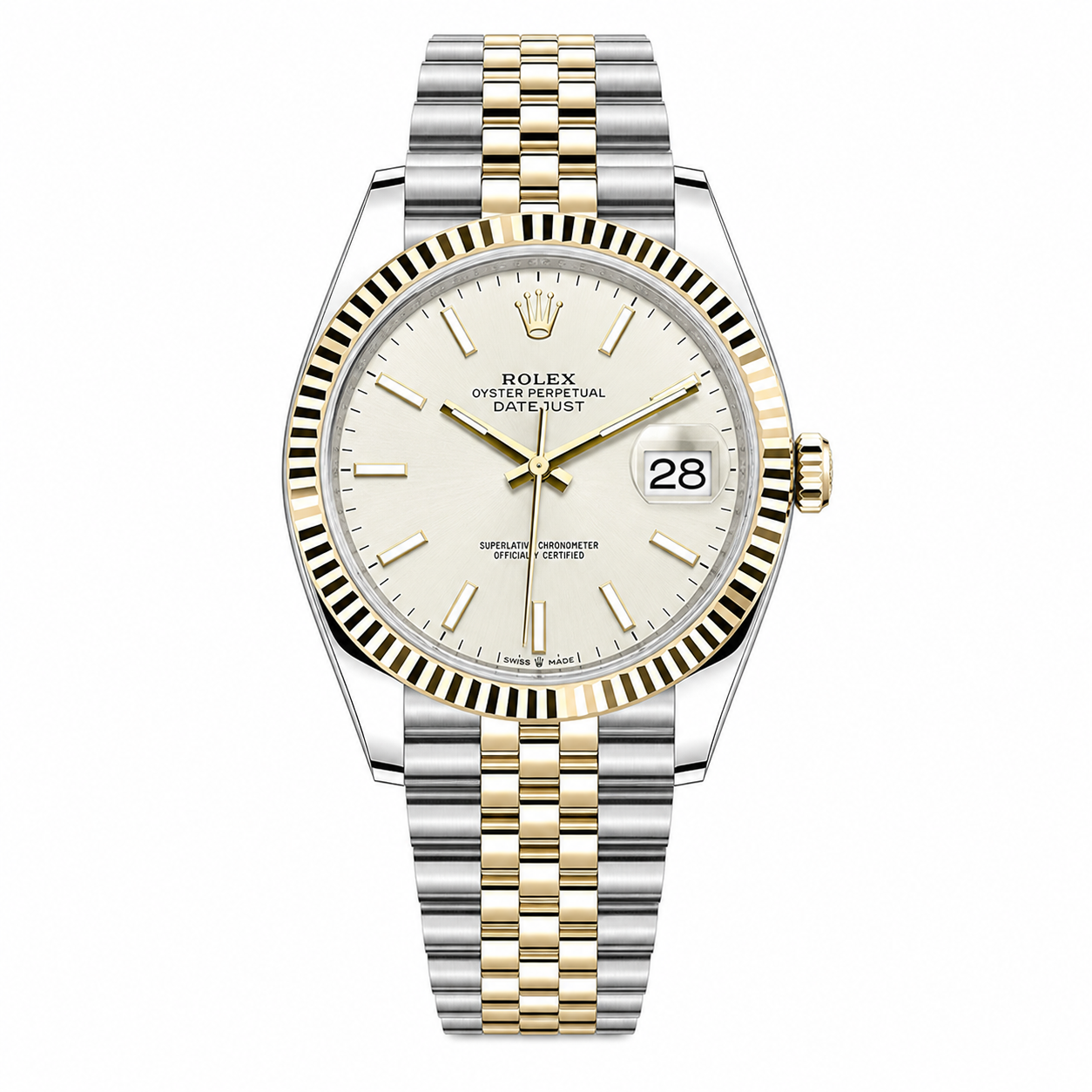 Rolex Datejust 41 "White Yellow Gold"
