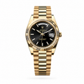 Rolex Day-Date Fluted "Gold Black"