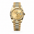 Rolex Day-Date Fluted "Champagne"