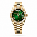 Rolex Day-Date Diamond "Ombre Green"