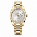 Rolex Day-Date Diamond "Silver"