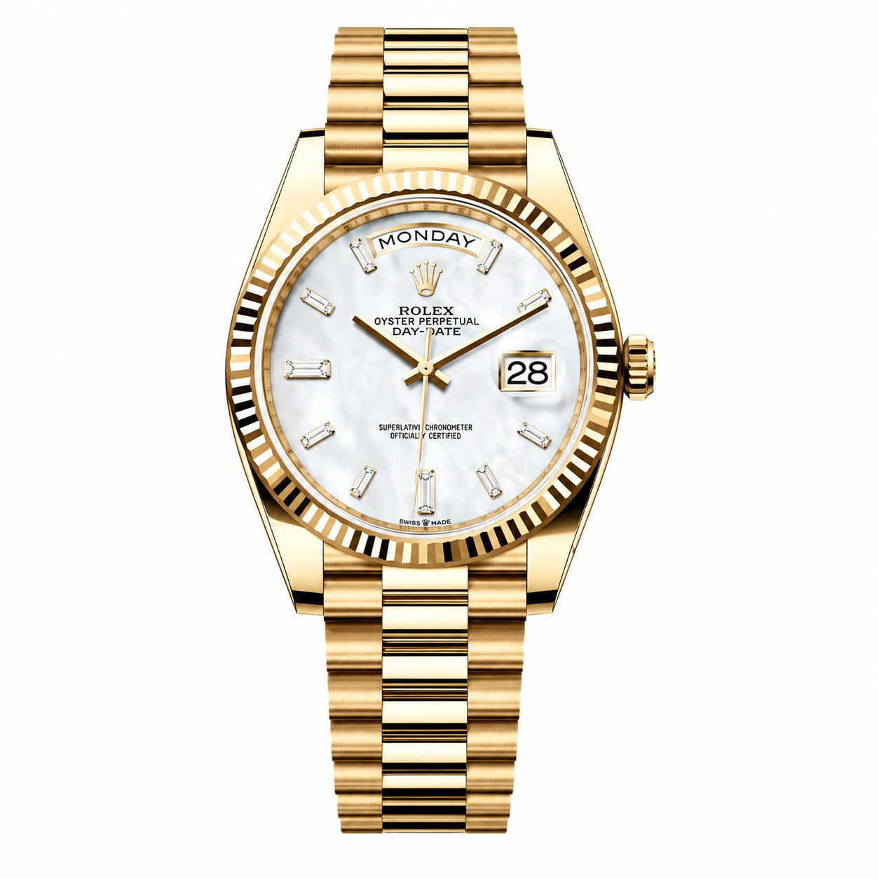 Rolex Day-Date Fluted "MOP"