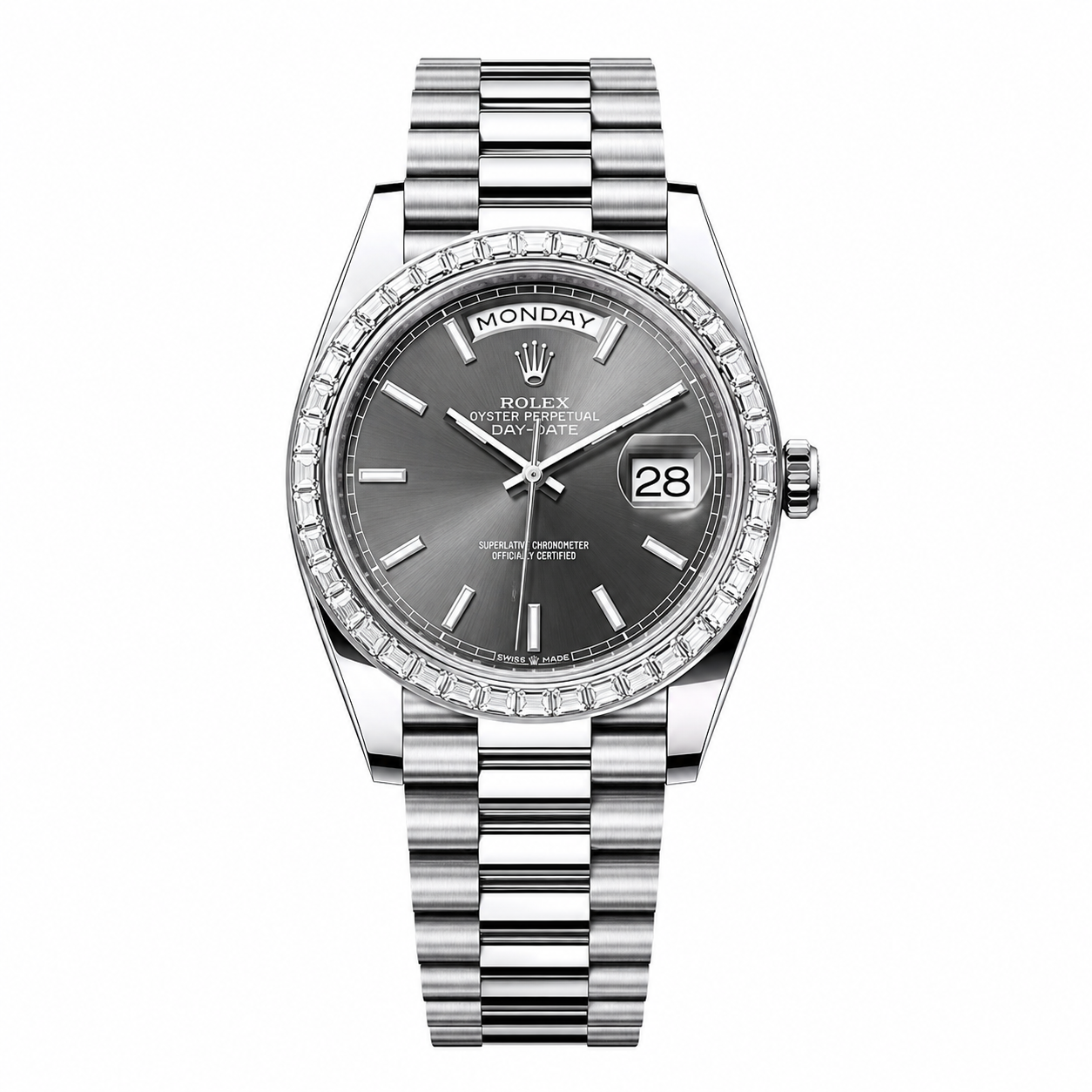 Rolex Day-Date Diamond "Slate"
