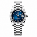 Rolex Day-Date Diamond "Blue Sunray"