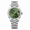 Rolex Day-Date Diamond "Olive Green"