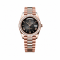 Rolex Day-Date Diamond "Rose Gold Black"