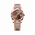 Rolex Day-Date Fluted "Rose Gold Chocolate"