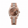Rolex Day-Date Diamond "Rose Gold Chocolate"
