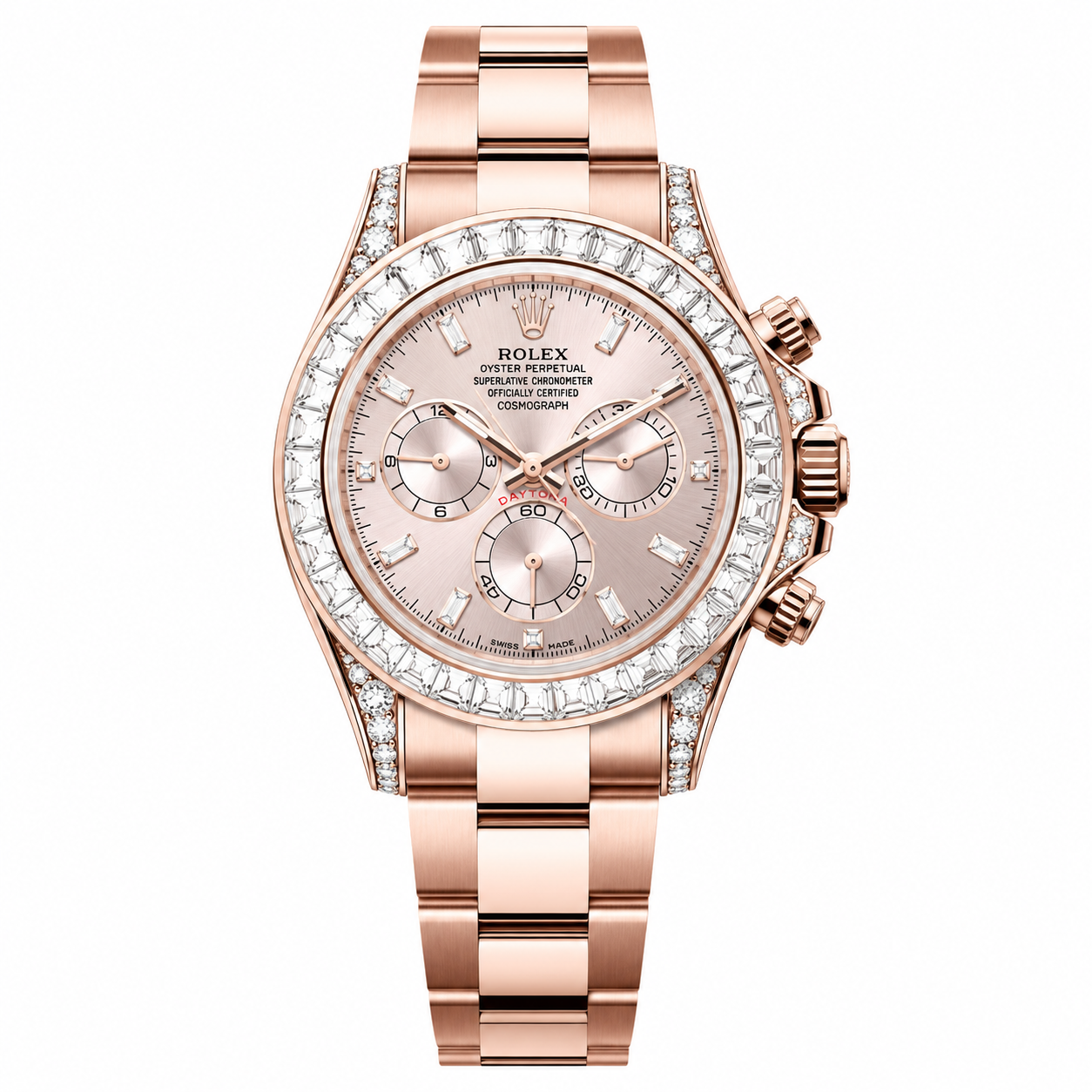 Rolex Daytona "Rose Gold Diamond Bezel"