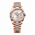 Rolex Day-Date Fluted "Rose Gold Sundust Roman"