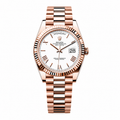 Rolex Day-Date Fluted "Rose Gold White"