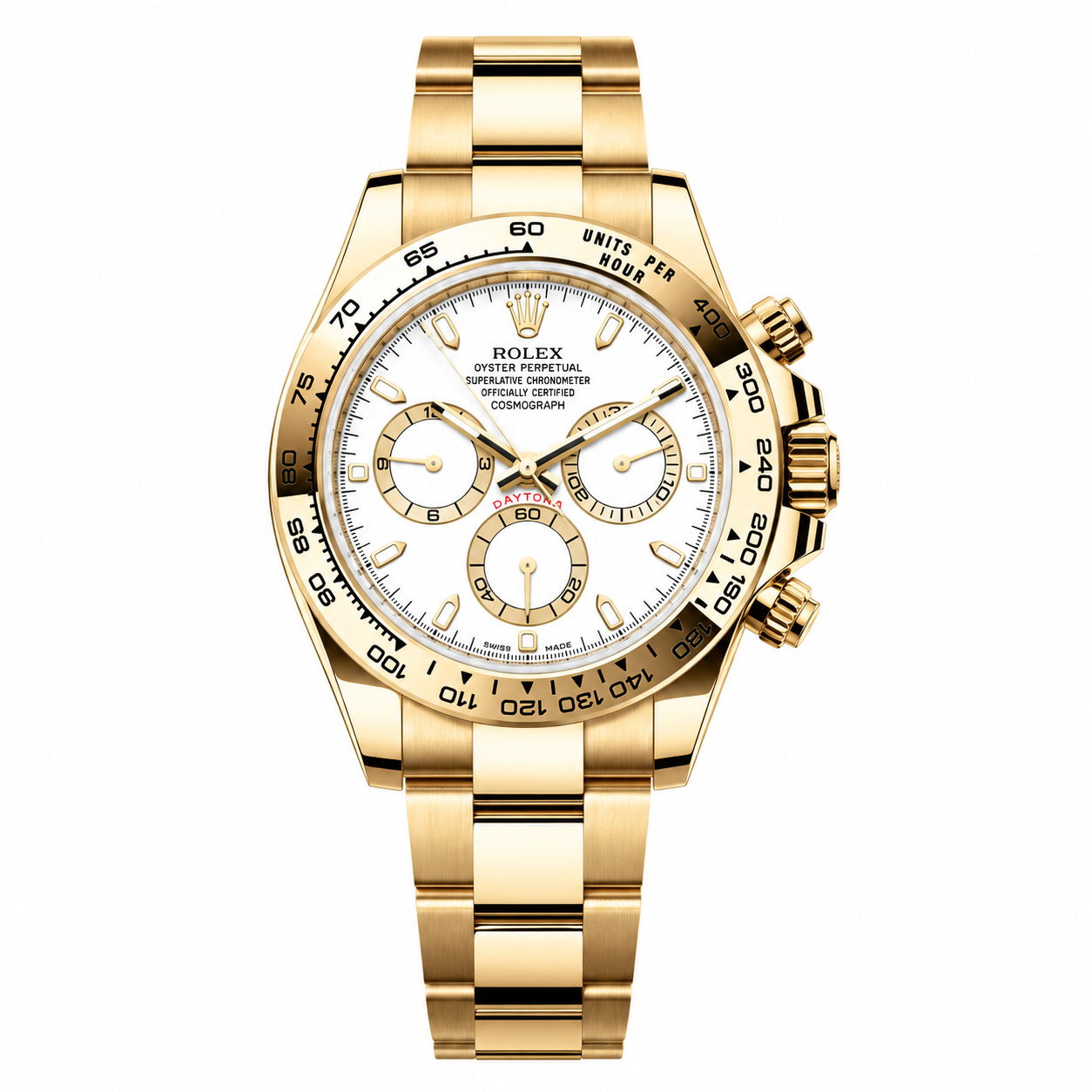 Rolex Daytona "Yellow Gold White"