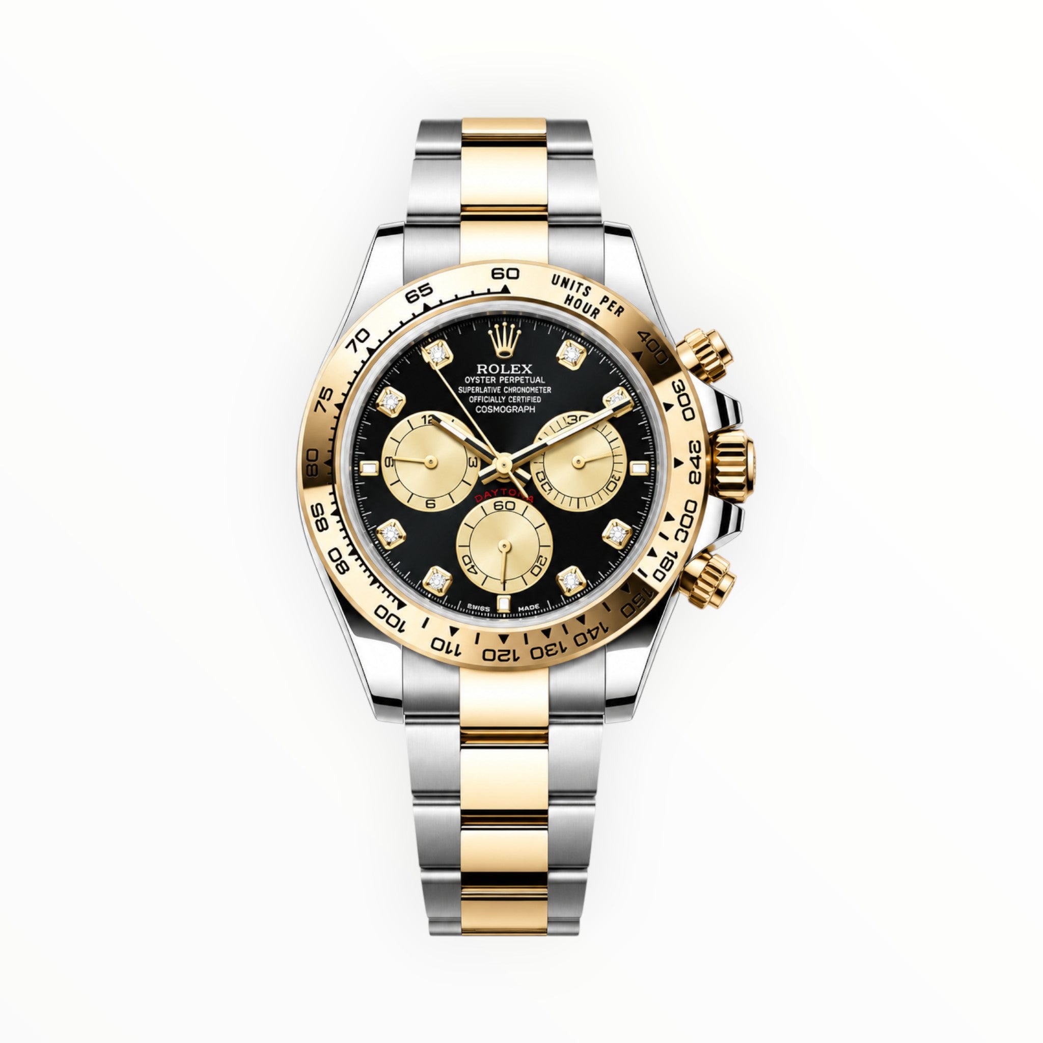 Rolex Daytona Two-Tone "Black Diamond Dial"