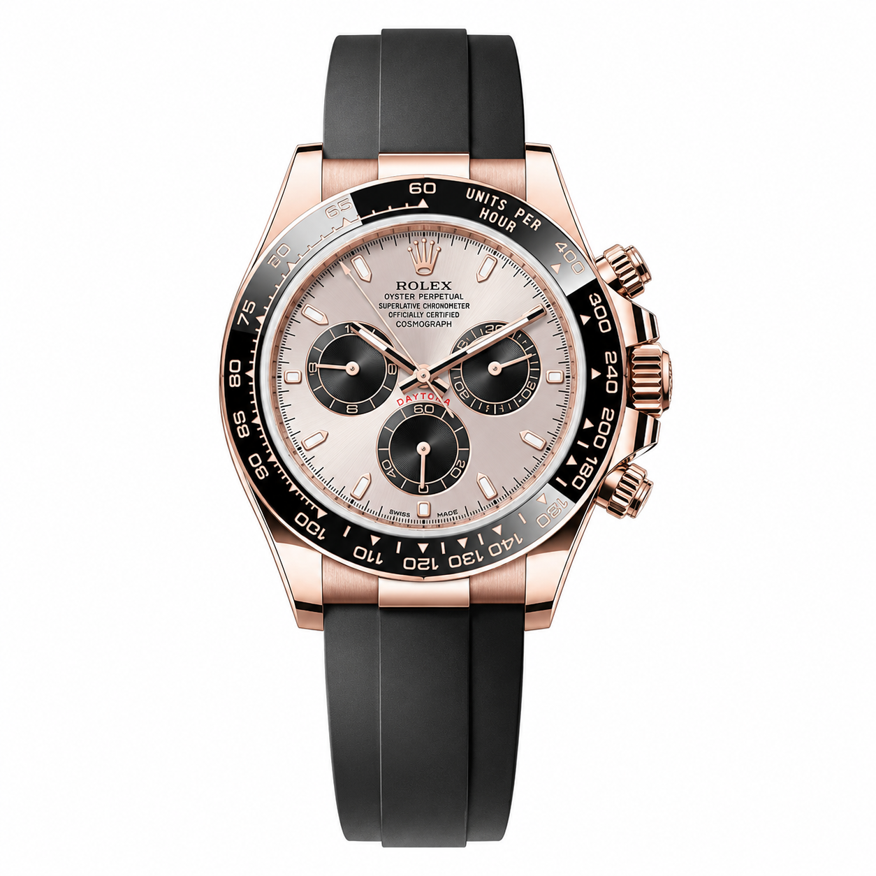 Rolex Daytona "Oysterflex Rose Gold Sundust"