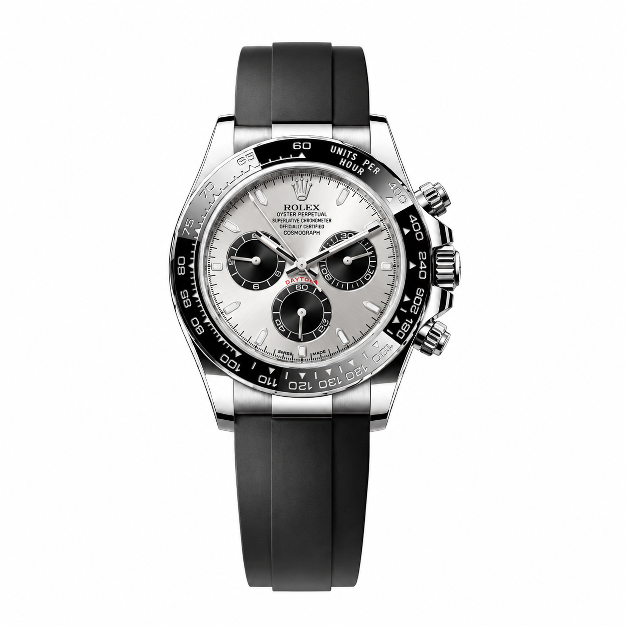 Rolex Daytona "Oysterflex Silver"