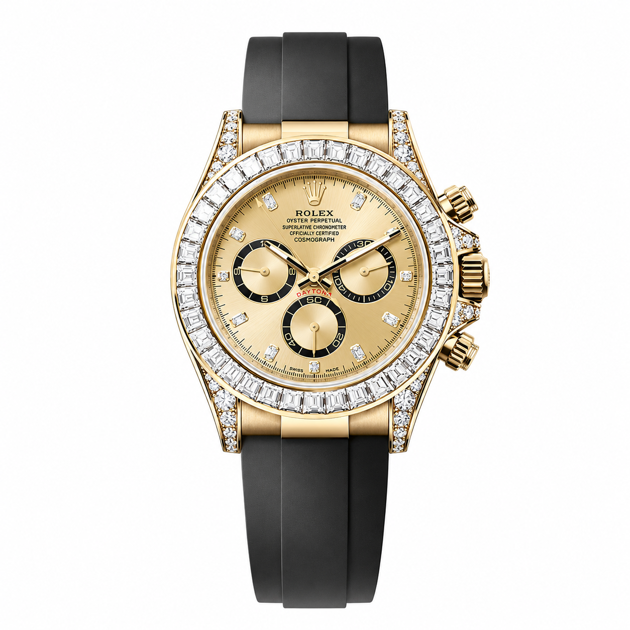 Rolex Daytona "Oysterflex Yellow Gold Diamond"