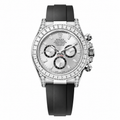 Rolex Daytona "Oysterflex Silver Diamond"