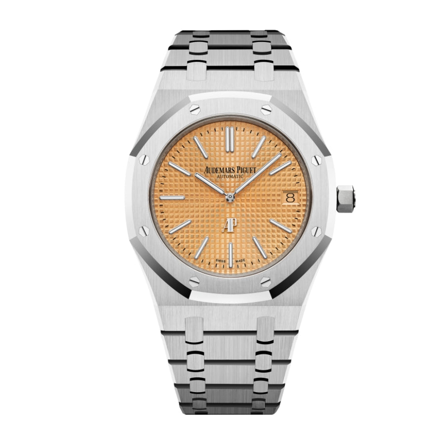Audemars Piguet Royal Oak “Jumbo” Extra-Thin 15202BC — Yellow Gold Dial