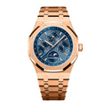Audemars Piguet Royal Oak Perpetual Calendar 26574OR — Blue Dial