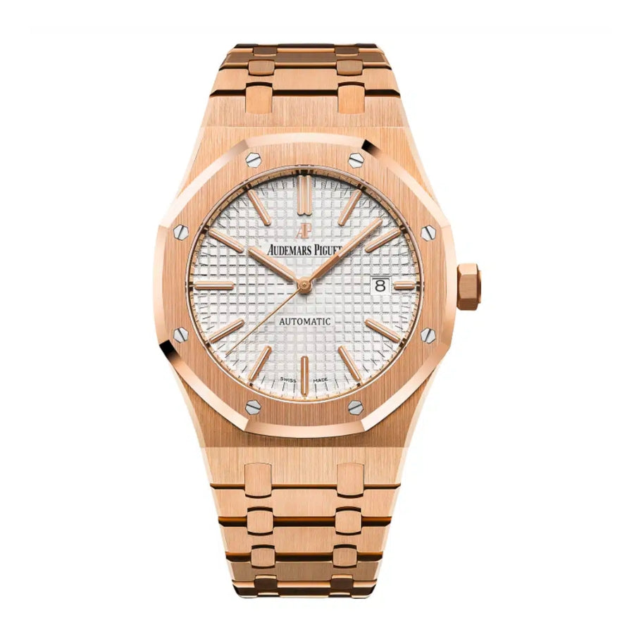 Audemars Piguet Royal Oak 15400OR — White Dial