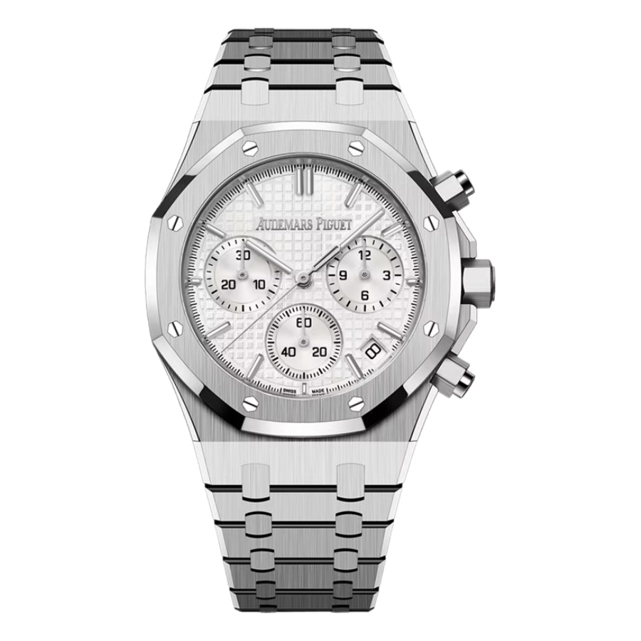 Audemars Piguet Royal Oak Selfwinding Chronograph 26240ST — White Dial