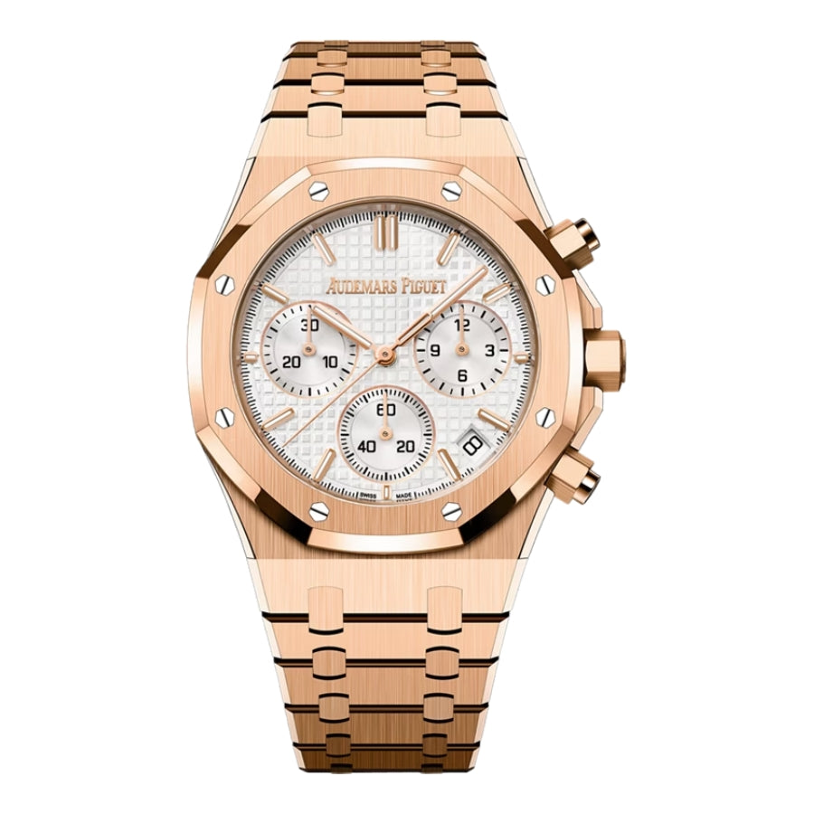 Audemars Piguet Royal Oak Selfwinding Chronograph 26240OR — White Dial