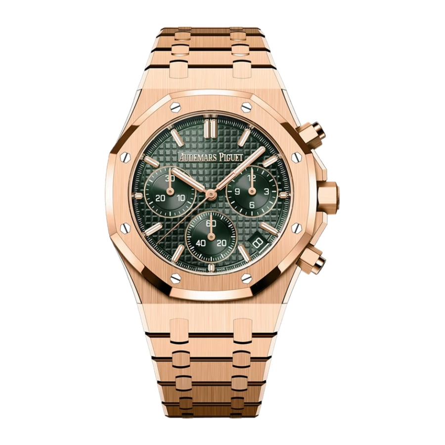 Audemars Piguet Royal Oak Selfwinding Chronograph 26240OR — Green Dial