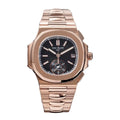 Patek 5980 Rose Gold Black Dial (Copy)
