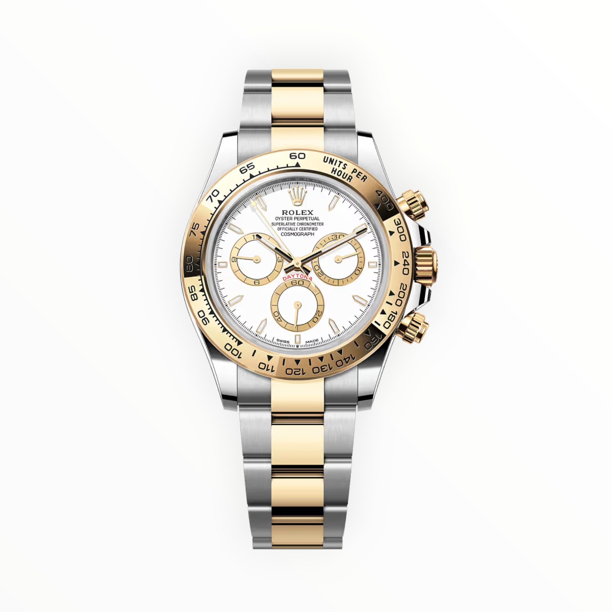 Rolex Daytona Two-Tone "White Dial"