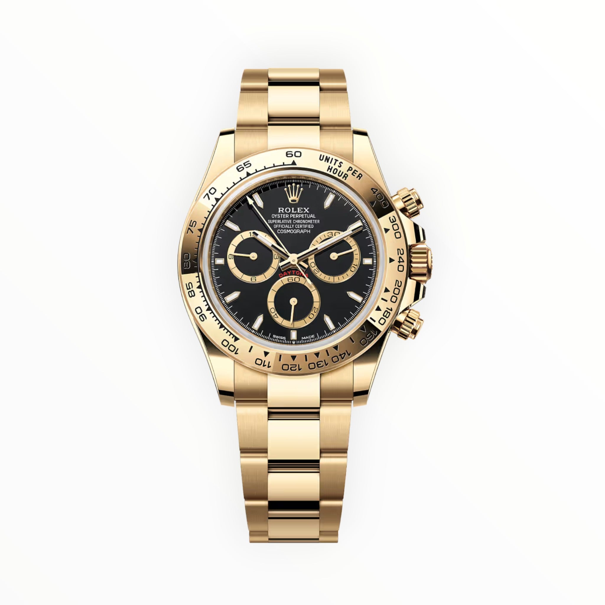 Rolex Daytona Gold "Black Dial Gold"