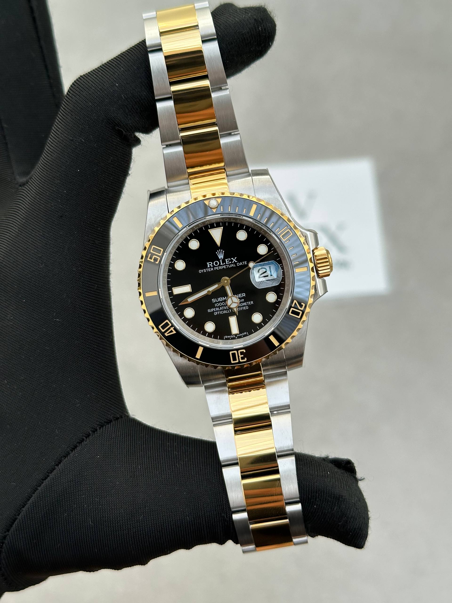 Rolex Submariner "Two-Tone Black" 41mm