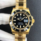 Rolex Submariner "Solid Gold Black" Yellow Gold 41mm
