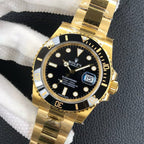 Rolex Submariner "Solid Gold Black" Yellow Gold 41mm