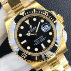 Rolex Submariner "Solid Gold Black" Yellow Gold 41mm