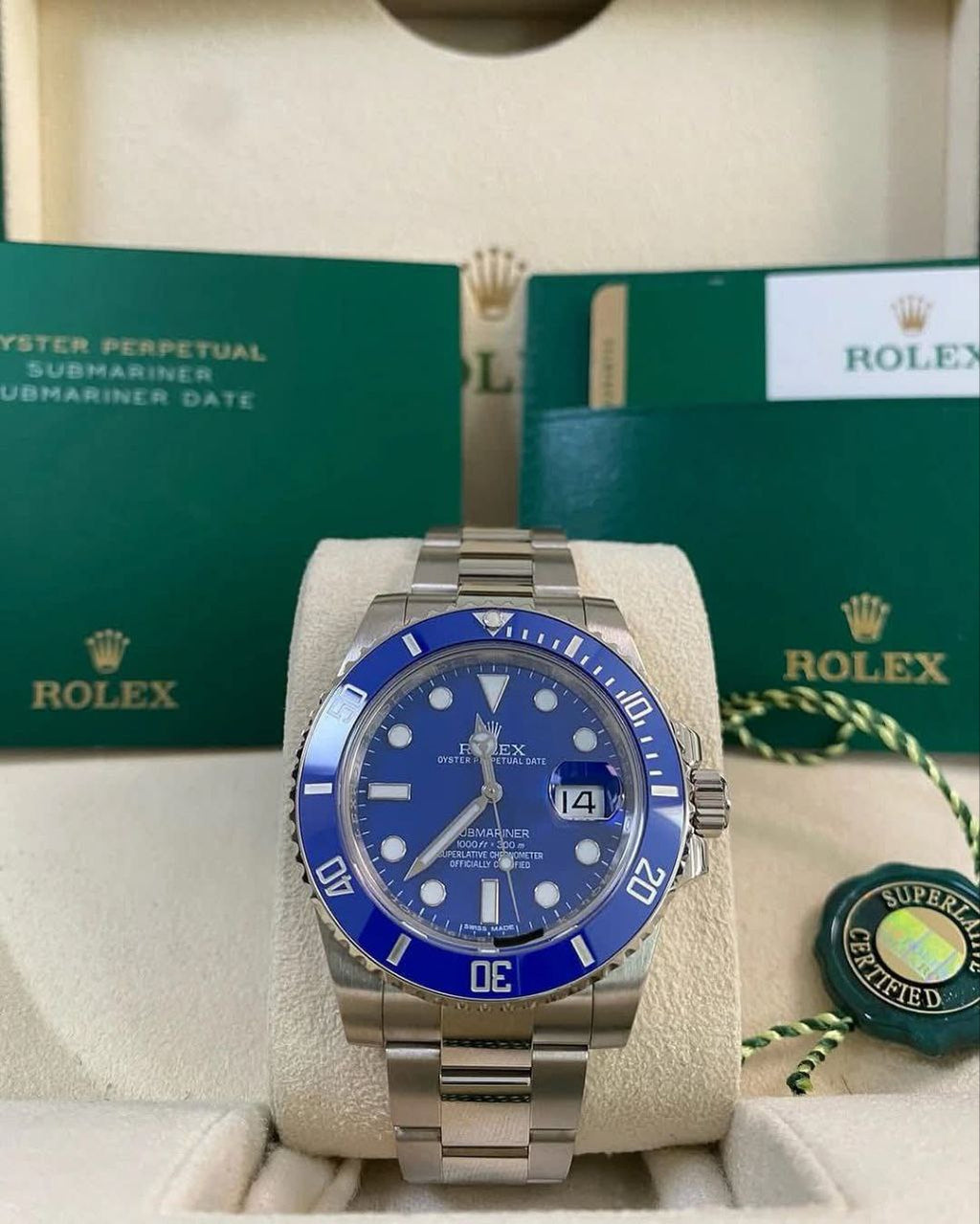 Rolex Submariner "Smurf" 40mm