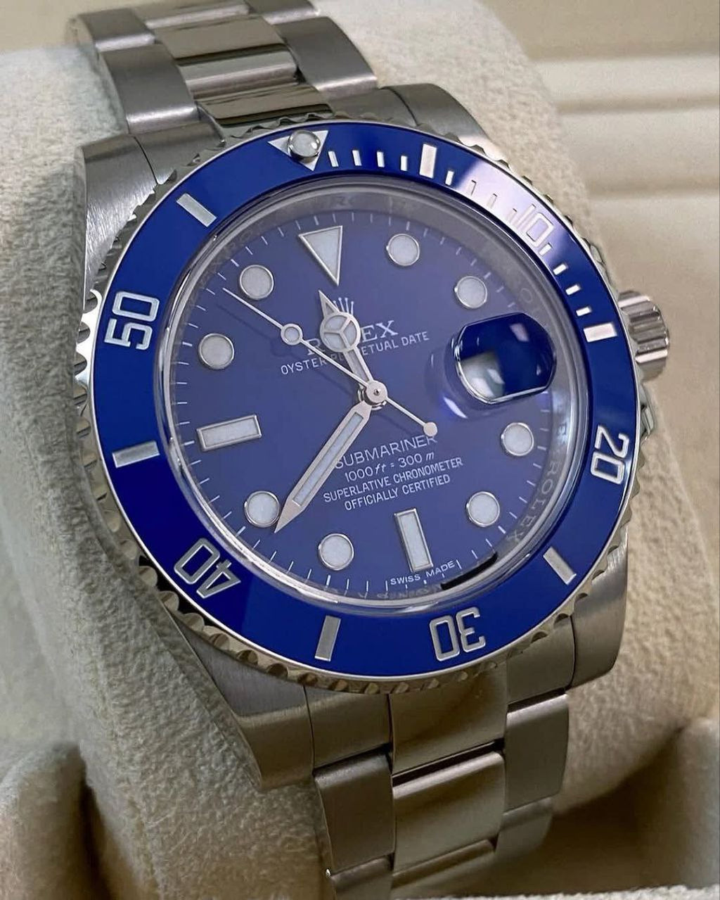 Rolex Submariner "Smurf" 40mm