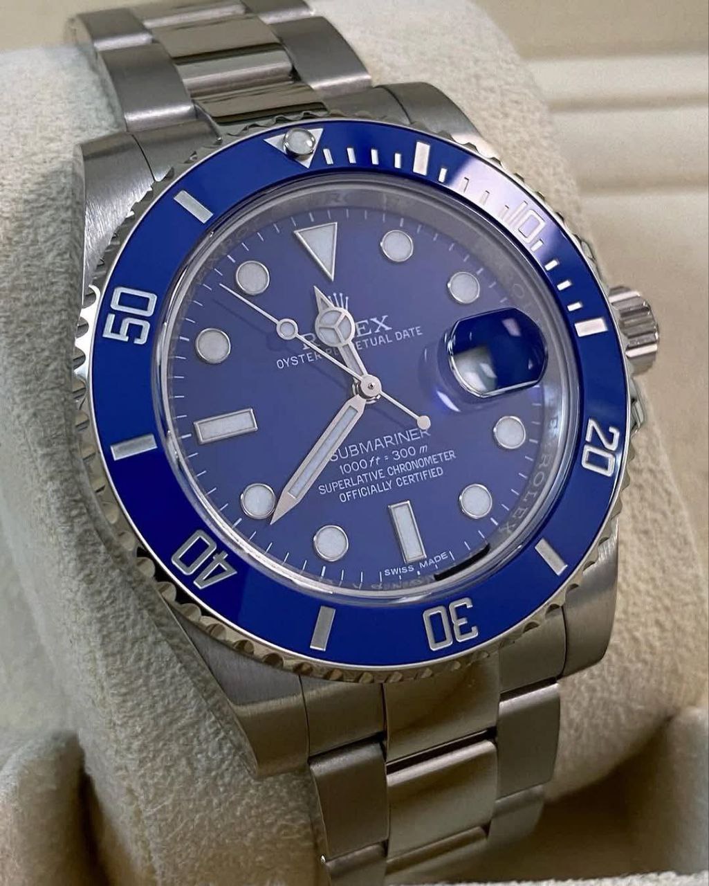 Rolex Submariner "Smurf" 40mm