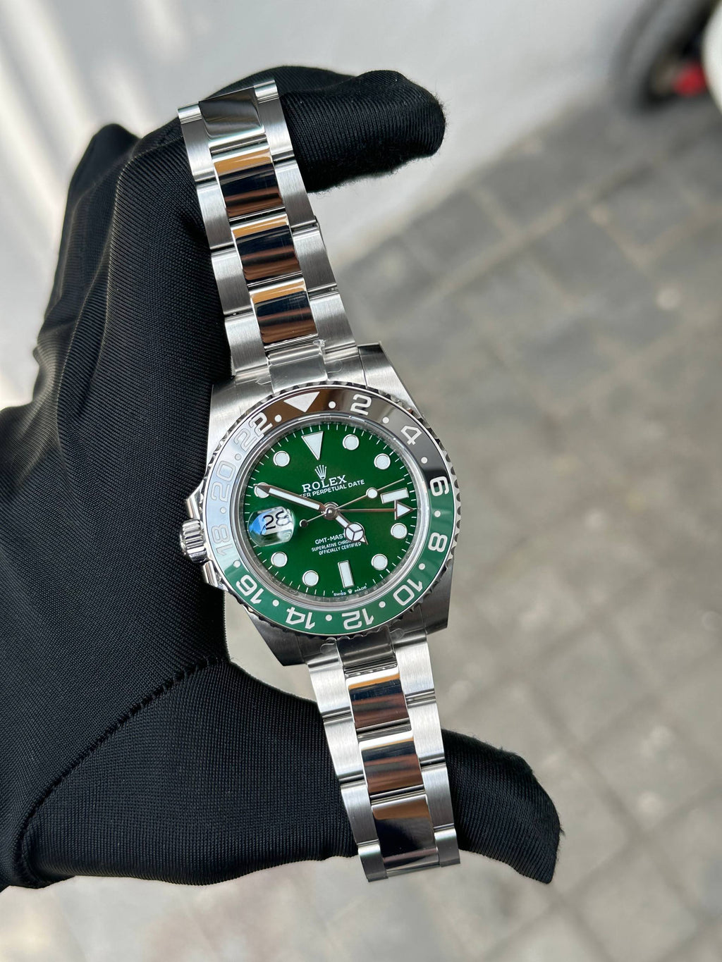 Rolex GMT-Master II "Sprite" 41mm Green Dial